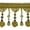 Gold, variant on Expo Int'l 5 yards of Preshea Decorative Beaded Fringe Trim