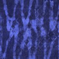 thumbnail image 1 of Ahgly Company Machine Washable Indoor Square Abstract Blue Modern Area Rugs, 4' Square, 1 of 4