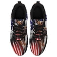 thumbnail image 2 of Boxer The Thin Blue Line America Us Running Shoes Sneakers Mesh Black Size 5, 2 of 5