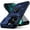 Blue, variant on for iPhone 13 Pro Max Case,with Camera Lens Cover HD Screen Protector,[Military Grade] Ring Car Mount Kickstand Hybrid Hard PC Soft TPU Shockproof Protective Case for iPhone 13 Pro Max, Blue
