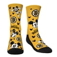 thumbnail image 4 of Youth Rock Em Socks Mickey Mouse Gold Boston Bruins Three-Pack Crew Socks Set, 4 of 4
