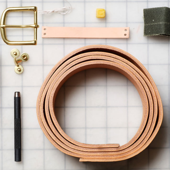 DIY Leather Belt Kit