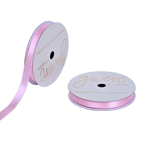 Gwen Studios 3/8" Blue Satin Ribbon, 6 Yards