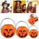 thumbnail image 5 of Cubo de Calabaza de Plástico, Cubos de Dulces o Trucos de Calabaza de Halloween para Niños, Linternas de Calabaza, Porta Caramelos para Decoración Del Hogar de Halloween, 5 of 5