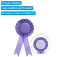 thumbnail image 4 of Unique Bargains Ruban de Récompense Vierge, Ruban de Rosette Ruban de Reconnaissance de Prix Honorable, Violet, Lot de 12, 4 of 5