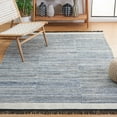 thumbnail image 2 of SAFAVIEH Kilim Sharlene Striped Area Rug, Blue/Ivory, 3' x 5', 2 of 11