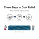 thumbnail image 2 of Sport Sweat Band Ice Refresing Wutband Transpirable para El Voleibol Yoga () Azul, 2 of 9