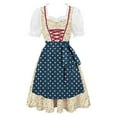 thumbnail image 3 of Jsaierl Womens Oktoberfest Dress Vintage Medieval Victorian Goth Plus Size Dresses Cosplay Costumes Party Steampunk Ball Gown Halloween Costumes, 3 of 10
