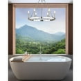 thumbnail image 6 of Z Lite 1940P16-MB 16 in. Elle 1 Bulb Pendant Ceiling Light, Matte Black, 6 of 8