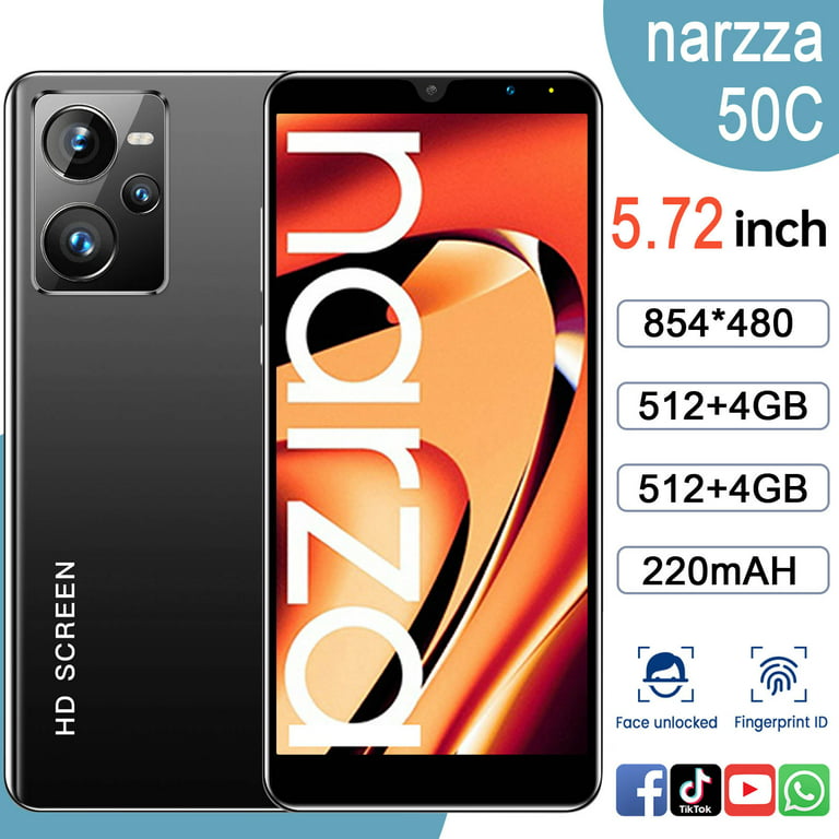 lulshou 2022 Smartphone Android Telephone Narza 50C 3G Smartphone Deca Core 512MB 4GB RAM Mobile Phone US PLug - Walmart.com