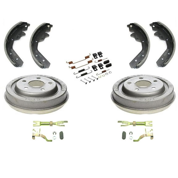 Fits For 95-05 Dodge Neon With 5 Stud Rear Brake Drum Drums & Shoes Hardware 6pc