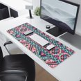 thumbnail image 2 of Long Mouse Pads for Desk,Colorful Geometric Pattern Desk Mats on Top Of Desks, Desk Mouse Pad Extra Large with 3mm Non-Slip Base and Stitched Edge for Gaming,Office,Work,Home 31.5"x11.8", 2 of 6