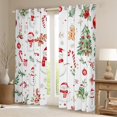 thumbnail image 2 of Castle Fairy Children Xmas Snowman Black Out Curtains,Candy Cane Curtains Pack of 2 (42x63 Each),Christmas Tree Bedroom Curtains,Super Cozy Room Decor, 2 of 6