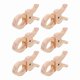thumbnail image 3 of 6 Piezas de Clips Madera para Juegos, Juguetes con Gigantes Hechos A Mano, Cortinas, Armarios, Balcones, Creativos, 3 of 5