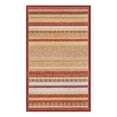 thumbnail image 3 of Unique Loom Baja Outdoor Collection Area Rug - Coronado (2' x 2' 11" Rectangle Burgundy/Ivory), 3 of 7