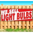 thumbnail image 1 of We Sell Light Bulbs 13 oz Vinyl Banner With Metal Grommets, 1 of 4