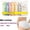 A-Beige752, variant on XIAOCHA Women's 7PC Disposable Portable Panties Brief Fit Short Elastic Waist Underwear Hygienic Minimalist Travel Briefs