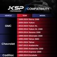 thumbnail image 3 of Separadores de ruedas KSP 6X5.5 38 mm para Silverado Sierra Tahoe, 3 of 9