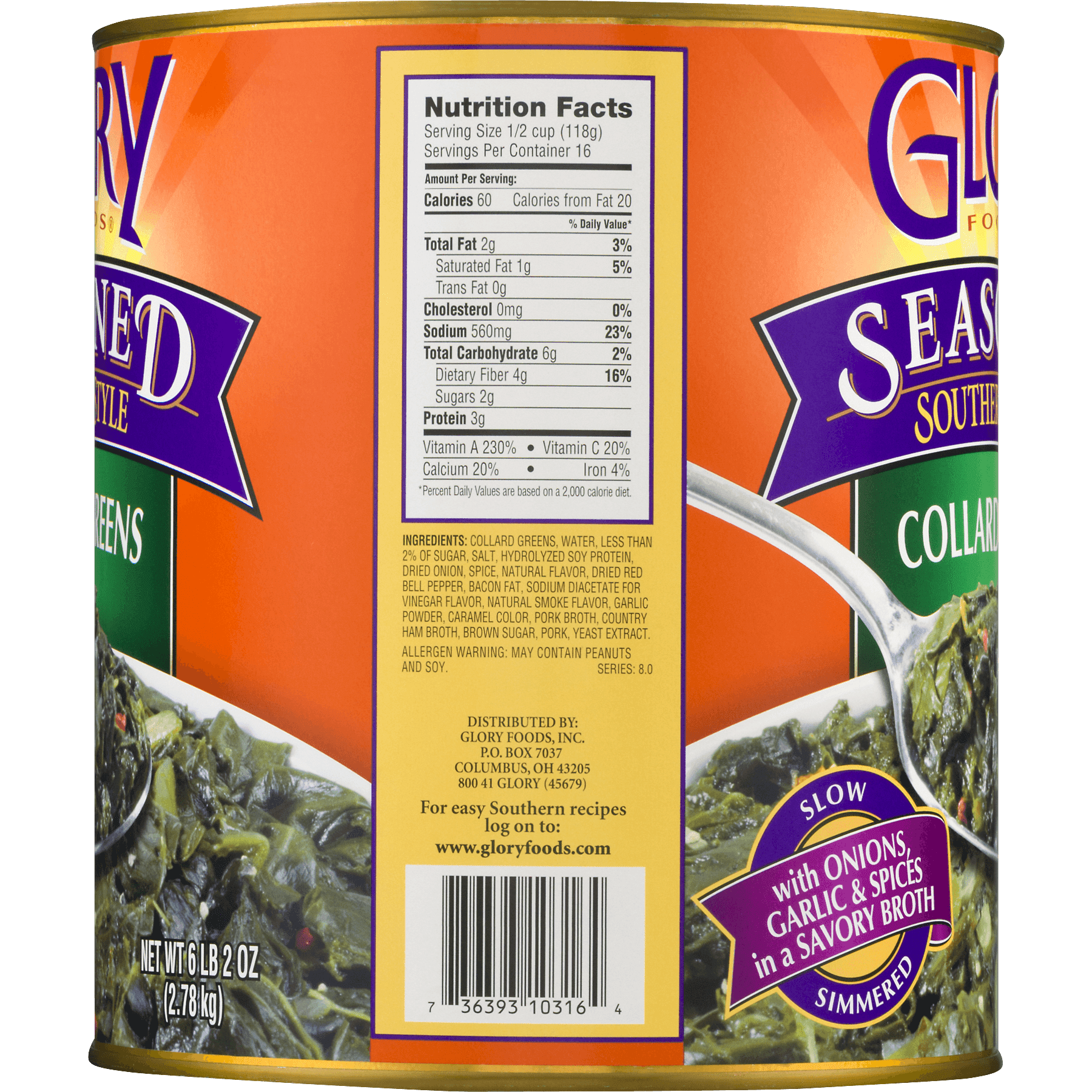 Canned Collard Greens Nutrition Facts Besto Blog