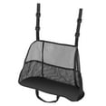 thumbnail image 2 of iMountek Car Net Pocket Handbag Holder Car Storage Netting Pouch Seat Side Storage Mesh Organizers Bag for Purse Phone Documents Barrier Pets Kids At Backseat, 2 of 11