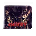 thumbnail image 1 of Monedero de piel plegable Chucky Horror Curse Anime, 1 of 2