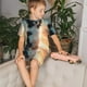thumbnail image 4 of Balery Cloud Border Collie Conjunto de Pijama Infantil de Manga Corta con Estampado – Ropa de Dormir de Algodón Suave-Small, 4 of 6