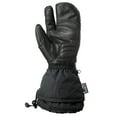 thumbnail image 2 of Castle X TRS-G2 Mens Snow 3-Finger Mittens Black XL, 2 of 4