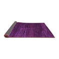 thumbnail image 2 of Ahgly Company Indoor Square Abstract Purple Modern Area Rugs, 4' Square, 2 of 4
