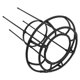 thumbnail image 1 of CHICHUMID Soporte De Plantas Trepadoras Con Trellis Negro Para Uso En Jardín Y, 1 of 8