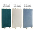 thumbnail image 3 of Becaristey Screen Type Necklace Pendants Stand Velour Jewelry Display Rack Metal Shelf Vertical Holder for Stall Home Counter Beige 14*26, 3 of 6