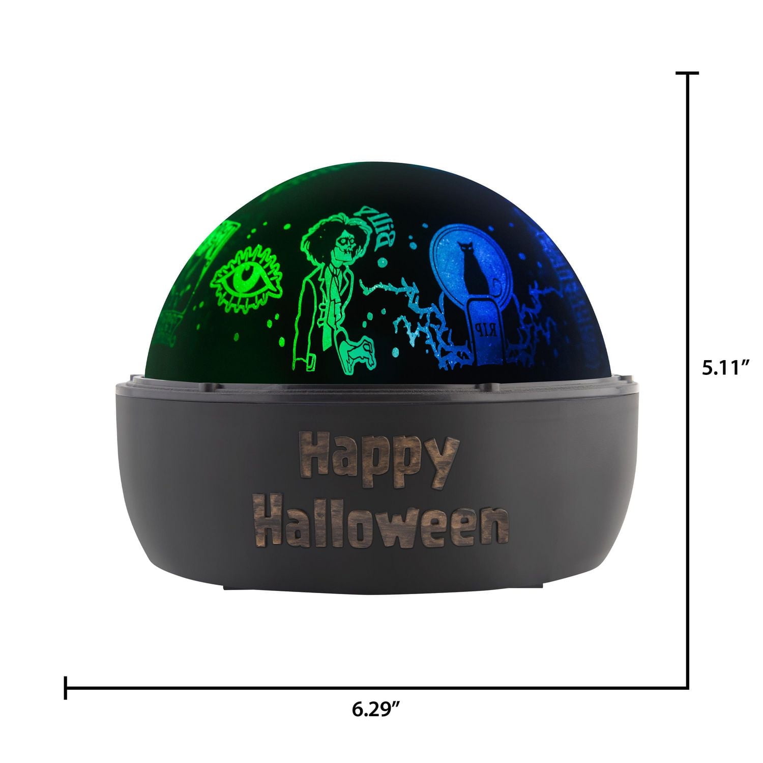 Halloween Lightshow Projection Tabletop ShadowLights Hocus Pocus Disney