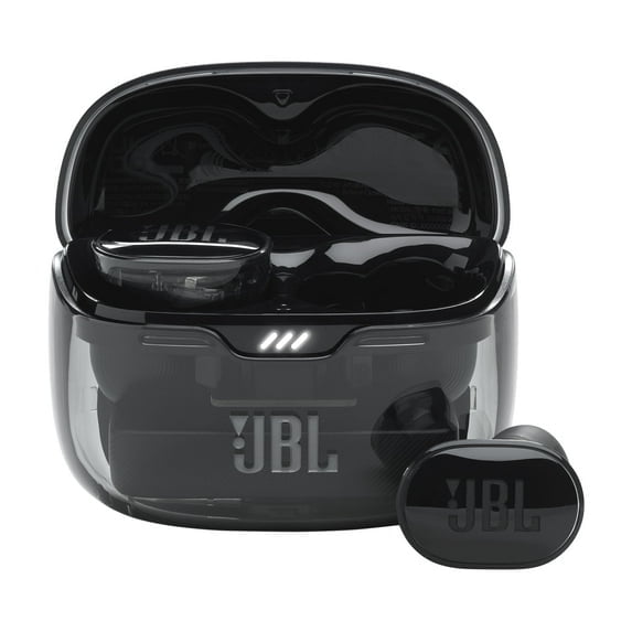 Restored JBL Tune Buds - True Wireless with Active Noise Cancelling In-Ear Earbuds - Ghost Edition Black (Refurbished)
