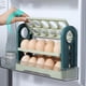 thumbnail image 2 of Huevos reversibles, portahuevos de varias capas, huevera para frigorífico, 30 compartimentos, gran capacidad para guardar huevos, 2 of 5