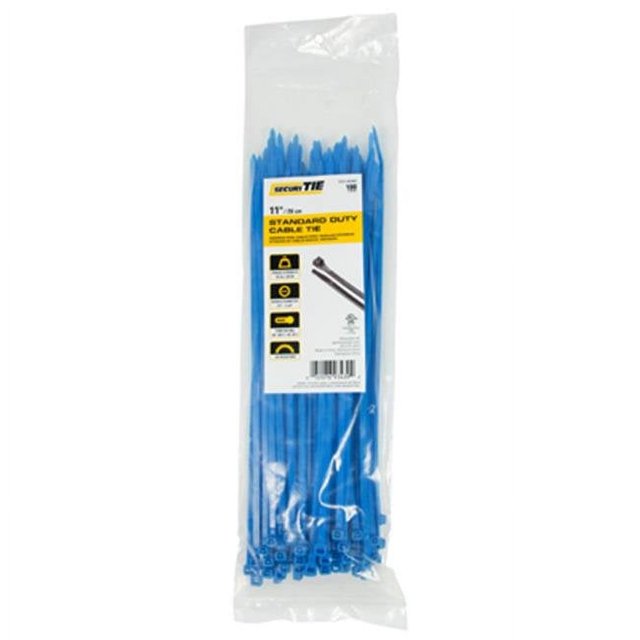 Gardner Bender 220972 11 Po Cravate Standard, Bleu - Pack de 100