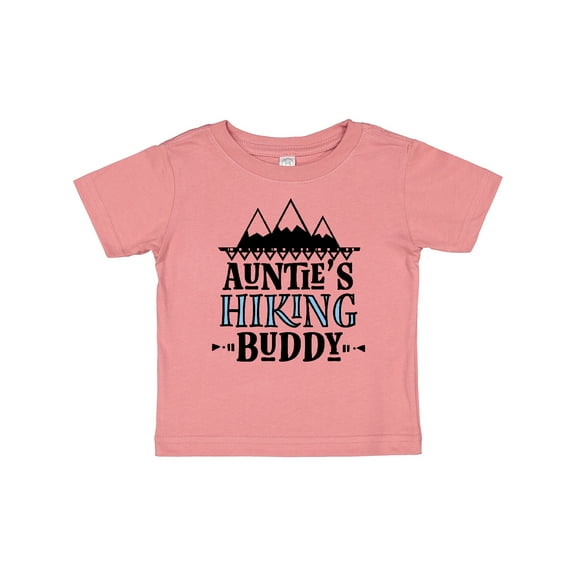 Inktastic Auntie Hiking Buddy Hiker Boys Baby T-Shirt