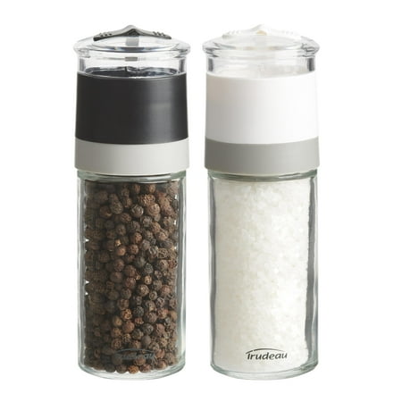 

Trudeau Mini Grinders 2/pkg-clear/white/black