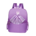 thumbnail image 2 of Mochila de baile de ballet Bolsa de baile de ballet dulce para niña para regalo de cumpleaños Natación encaje violeta, 2 of 8