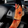 thumbnail image 5 of Fish 14.5 Inch Printing PVC Leather Car Wheel Cover Steering Wheel Covers Auto Accessories, 5 of 6