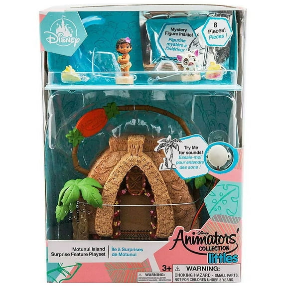 Moana Animators' Collection Motunui Island Surprise Micro Playset [2020]