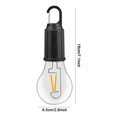 thumbnail image 2 of Lámpara LED para acampar con gancho, 3 modos, luces colgantes para tienda de campaña, impermeables (redondas), 2 of 7