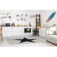 thumbnail image 4 of Simply Daisy 5' x 7' Big Star Chenille Rug, Shark Blue, 4 of 4