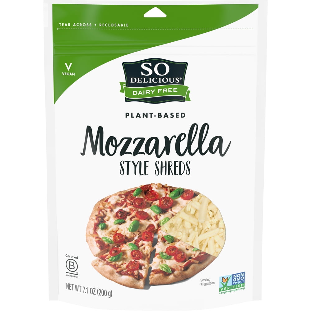 So Delicious Dairy-Free Shredded Mozzarella Cheese, 7.1 Oz