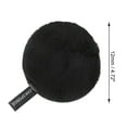 thumbnail image 3 of Unique Bargains 1 Pc Round Facial Sponges 4.72"x4.72" Black, 3 of 6