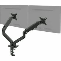 VIVO Black Dual 13" to 30" Computer Monitor Counterbalance Desk Mount Stand