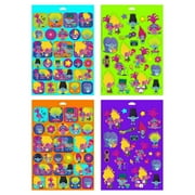 Hallmark DreamWorks Animation Trolls Sticker Booklet (Poppy and Viva), 4 Sheets