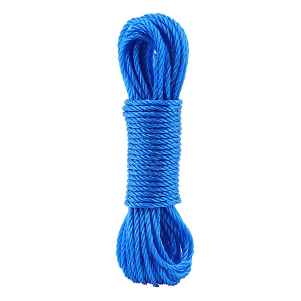 Garden Rope - Gardening Garden Rope Nylon Rope Climbing Rope Traction Rope  Tying Rope (10m)(Blue) 