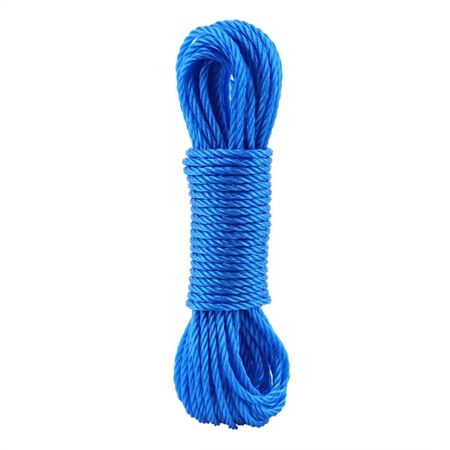 YUMILI Garden Rope, 10m Gardening Garden Rope Nylon Rope, Climbing Rope Traction Rope Leash Bundling Rope Tying Rope(Blue)