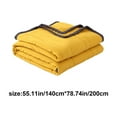 thumbnail image 3 of Harlier Cooling Comforter Quilt, 55"x79" In Queen Size Cooling Blanket with Double Sided Cold Effect, Lightweight Cooling Summer Blanket for Hot Sleepers and Night Sweats - Yellow, 3 of 7