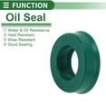 thumbnail image 3 of Anillo de Sello de Aceite Universal Labio UN Sello de Eje Rotativo 22x40x12mm Alta Presión TPU Verde 5 Pcs, 3 of 7