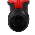 thumbnail image 3 of 2pcs M25 Male Thread Ball Valve Barb Hose Connector for 25mm Inner Dia Pipe, 3 of 5